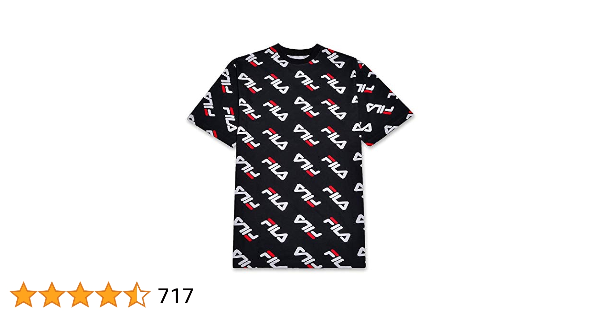 ■FILA■ Big Linear Lettering Short Sleeve T-ShirtFS2RSH2103 Fila Mens Big and Tall Short Sleeve Logo T-Shirt : Amazon