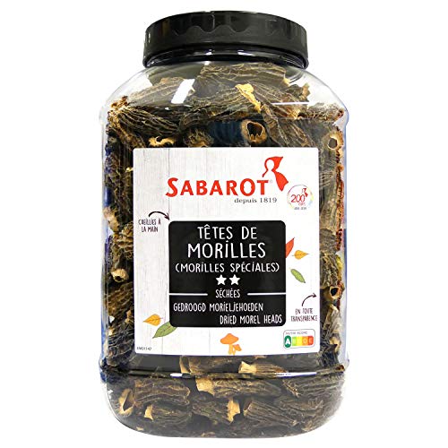 Sabarot - Morilles spéciales (sans queue) séchées 500g