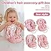 Hair Accessories Set with Jewelry Box for Girls, Children's Hair Accessory Gift Box, Gift Toys for Teen Girls Aged 4 5 6 7 8-12 (set1)