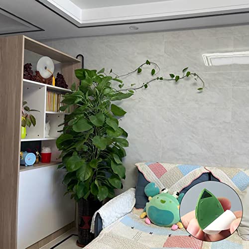 60 Pieces Plant Climbing Wall Fixture Clips Self-Adhesive Hook Plant Vine Traction Invisible Vines Fixing Clips With 72 Pieces Acrylic Adhesive Sticker For Home Plant Fix Wall Decoration Accessories #TOP5