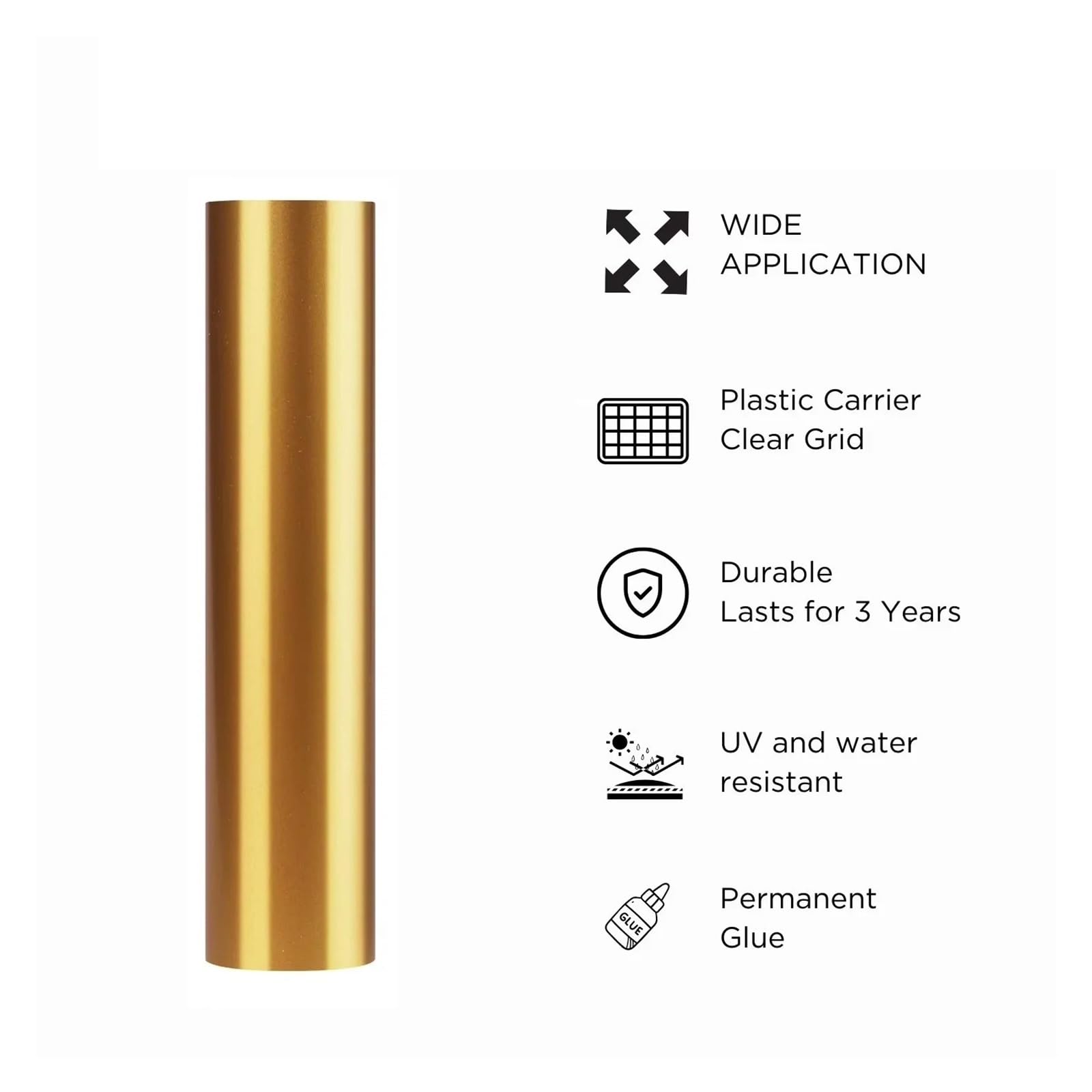 Vinylfolie 1 Rolle Vinylaufkleber