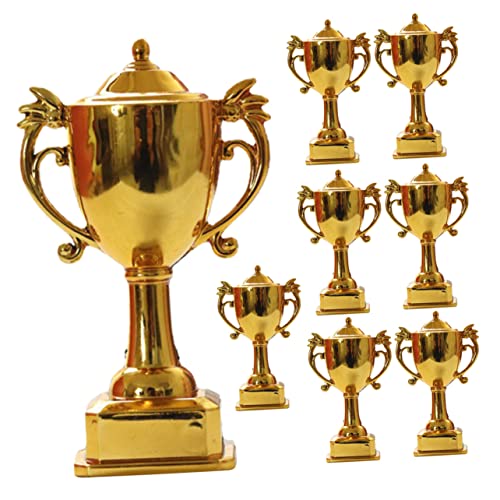 LIOOBO 8 Peças De Enfeites Para Crianças Prêmios E Troféus Pequenos Troféus Mini Decoração Troféu De