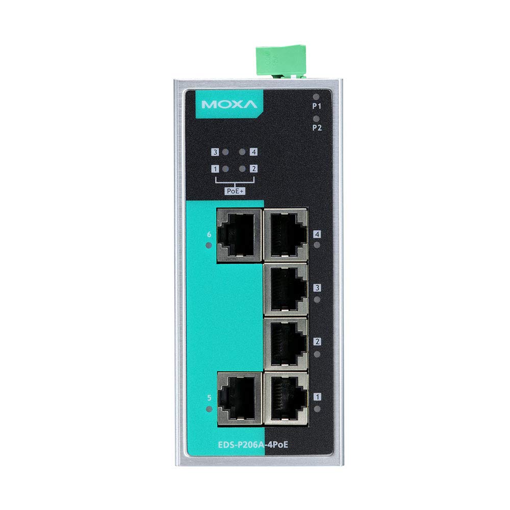 Amazon.co.jp: MOXA 産業用6ポートIEEE 802.3af/at PoE+アンマネージド