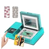 Kit complet inclus : commencez vos projets immédiatement avec une presse à chaud professionnelle, deux moules à coque et 20 coques de qualité supérieure, vous permettant de libérer votre créativité sans délai.