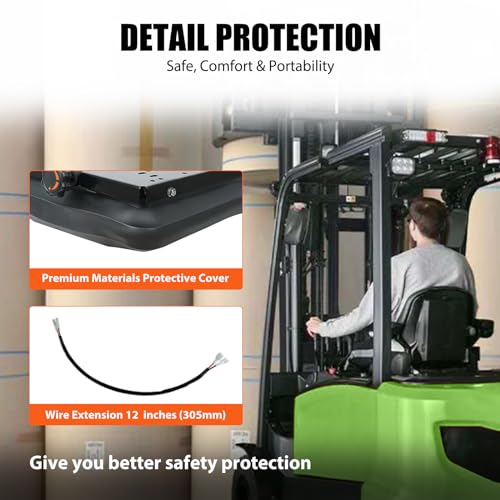 Image of Suspension Kit with Slider Track for Zero Turn Lawn Mower Tractor Forklift, Compatible with Most Aftermarket Seats - Same Day Shipping