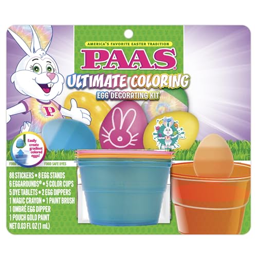 PAAS Ultimate Coloring Egg Decorating Kit