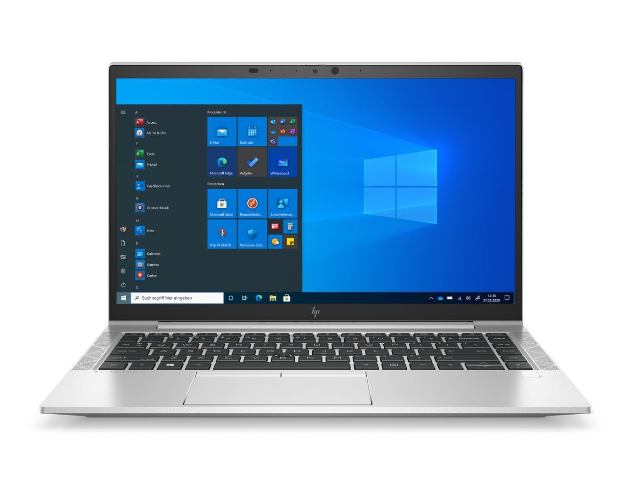 HP EliteBook 840 G8, 14" FHD Display, Intel Core i5 1135G7, 16GB RAM, 256GB SSD, LTE 5G, Windows 11 Pro, ESET Internet Security, Notebook Laptop (Generalüberholt)