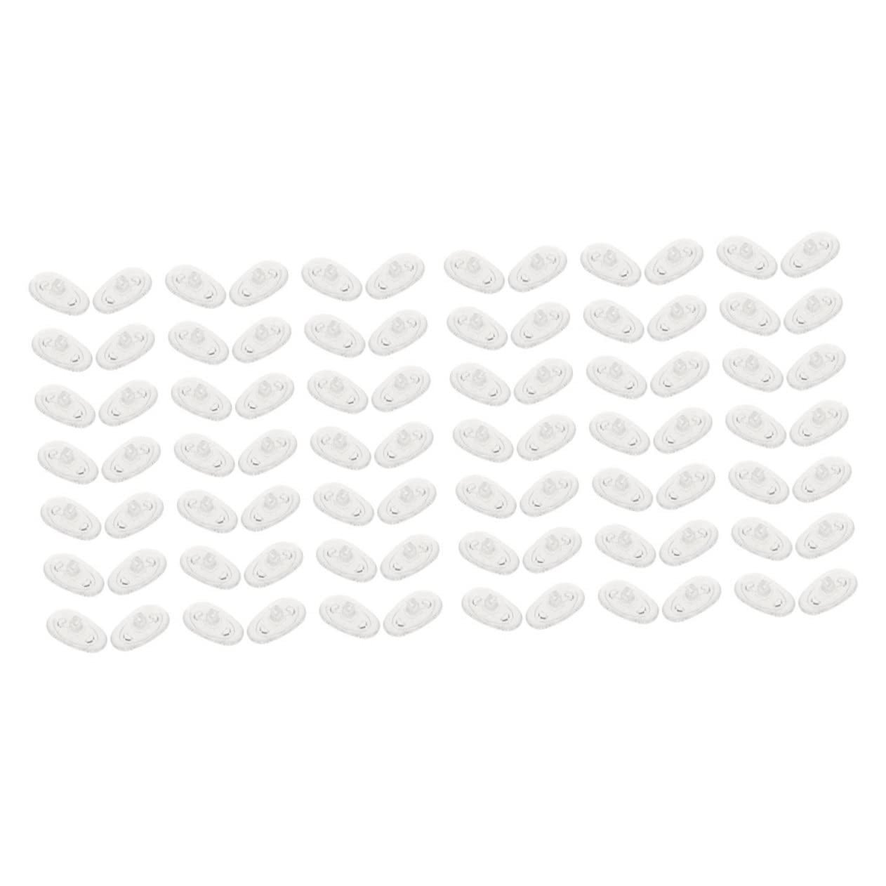 Healeved 500paires Coussinet Silicone Pour Lunettes De Antidérapants Pour Confort Optimal Accessoires Universels Pour Montures Lunettes De Soleil