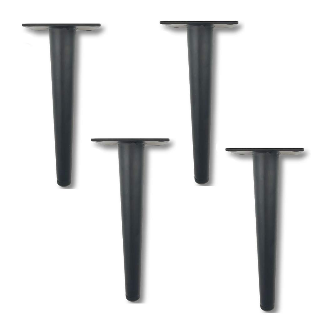 Patas de metal para muebles con tornillos, solucione la inestabilidad de mesas y sofás
