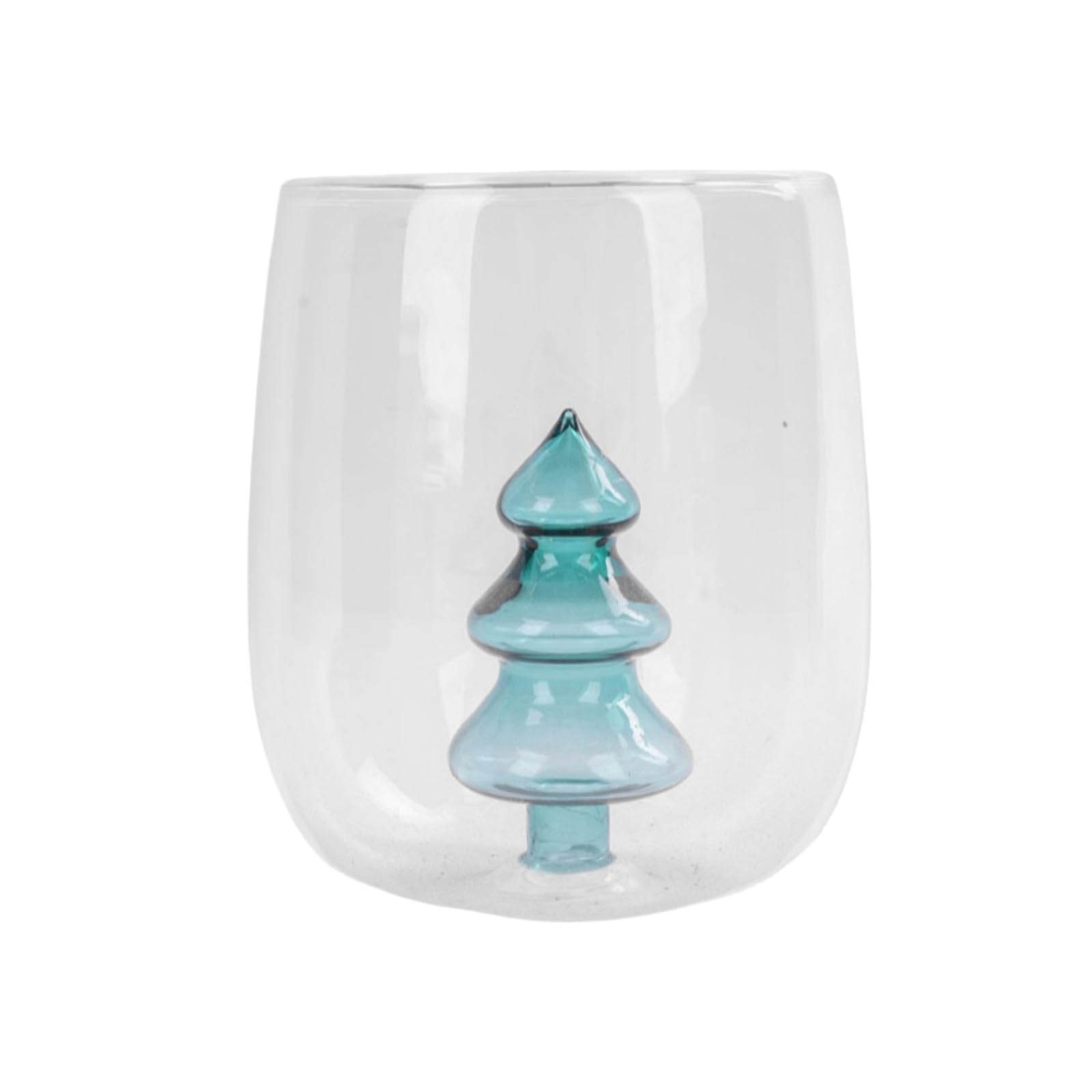 Unique Christmas Tree Glass Water Cup Safe Christmas Tree Glass Water Cup Drinkwares For Family Gatherings