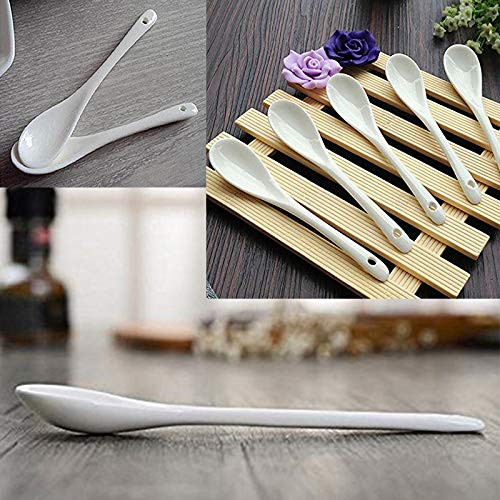 Basage - Set di 5 cucchiaini in ceramica per