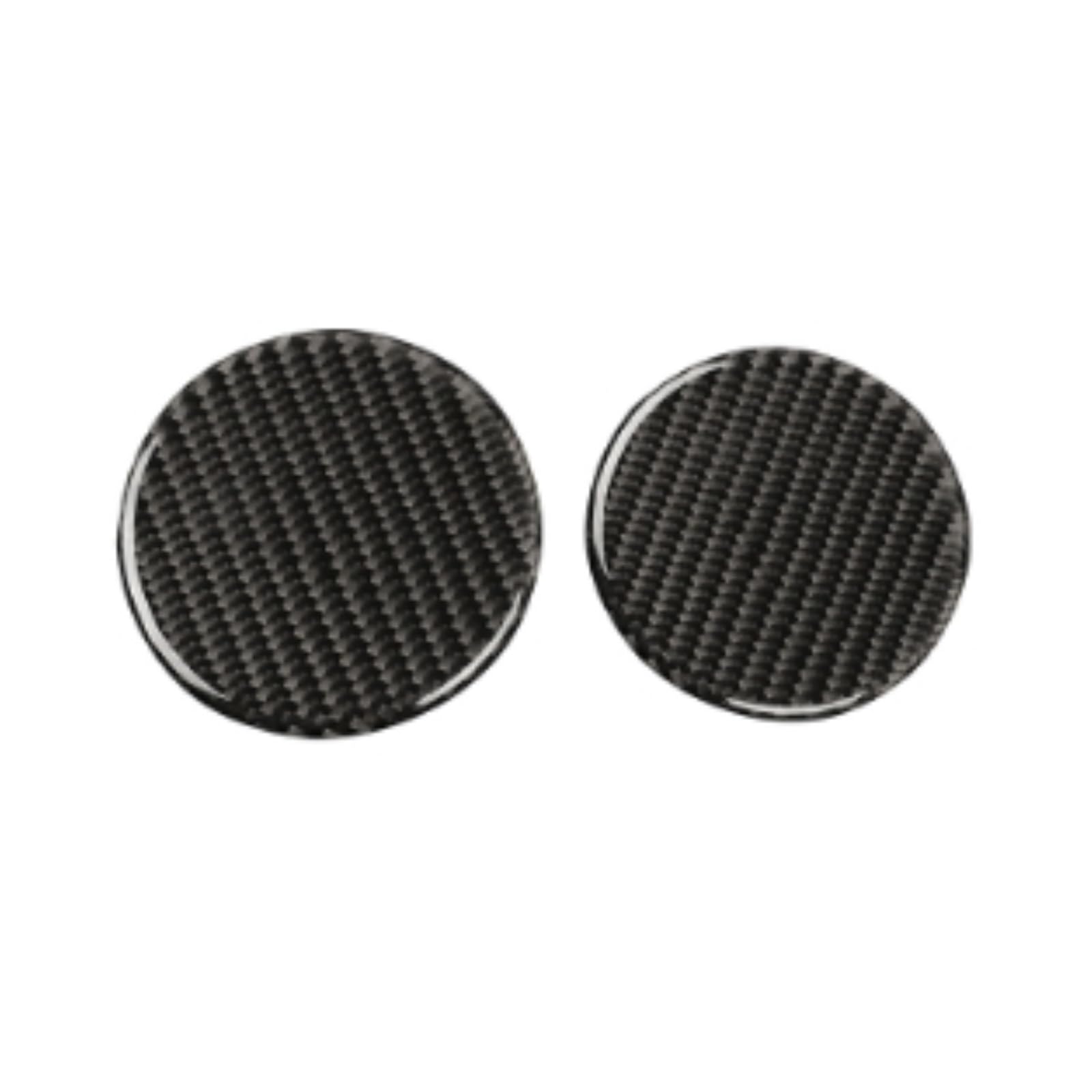 VNHLOTVJL Car Auto Water Slot Gasket Decal Decor Trim Cover Sticker Interior Accessories Compatible for Mustang GT 2015-2021 Carbon Fiber(Type1)
