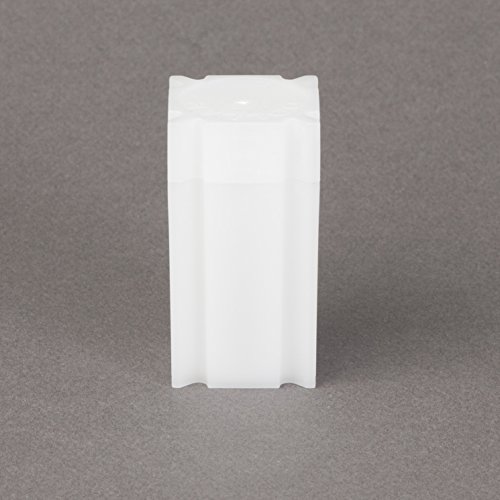 Square Small Dollar Coin Tube(Qty=10 Tubes) by CoinSafe