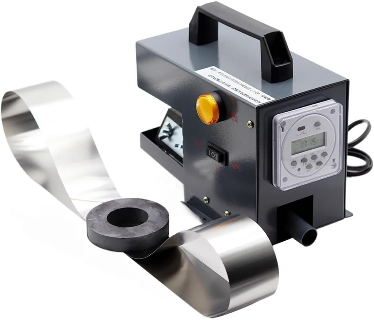 Macchina Portatile per la rimozione dellolio, sgrassatrice a Nastro in Acciaio CNC da 13 l/h, separatore Olio-Acqua da 14 W, Recupero per impieghi gravosi.