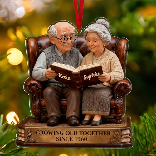 Weihnachtsbaum Anhänger Personalisier, Gemeinsam Alt Werden Seit...