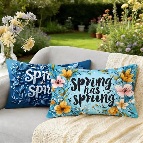 Coussin extérieur imperméable rectangulaire 40x80 lot de 2 fleur velours - 2