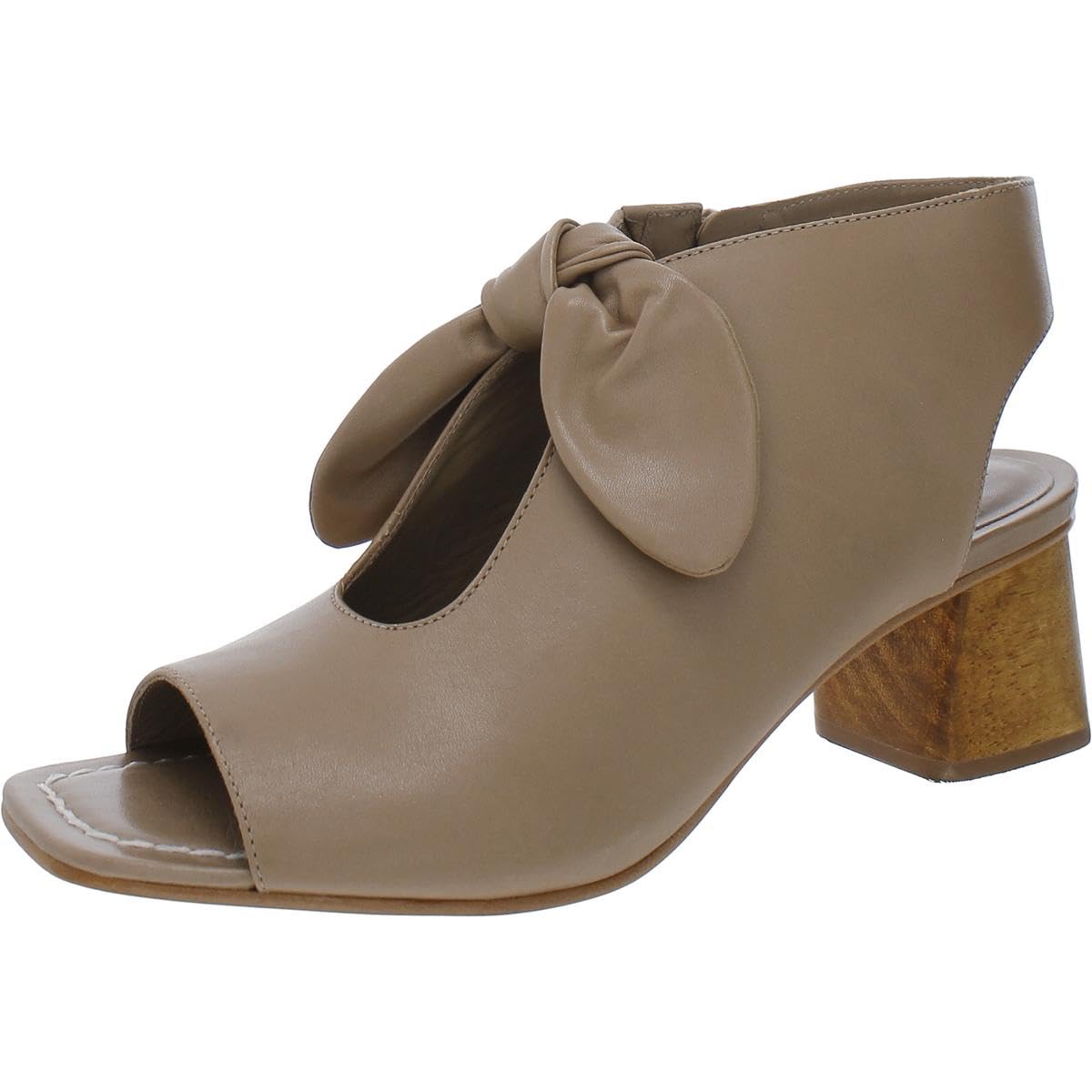 Bernardo® Lizzie Sandals for Women – Ideal for Special Occasions, Parties – Leather Construction – Block Heel Sand Glove Leather 7 M