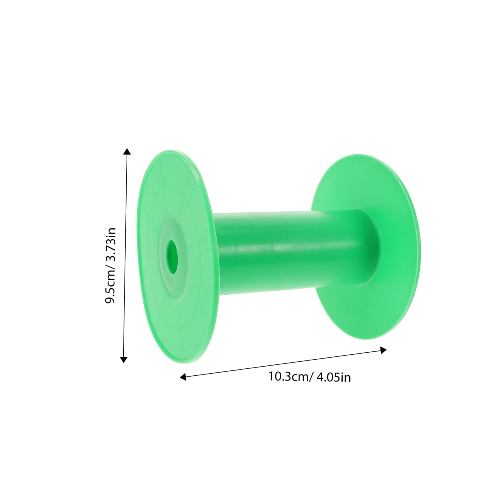 Mipcase 10pcs Small Thread Spools for Craft Detachable Weaving Bobbins for Sewing Projects Embroidery DIY Decor Convenient Empty Spool