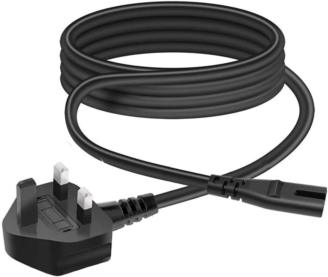 Power Cable Replacement for Xbox One S X Series S X Power Figure 8 AC Cord