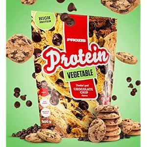 Prozis Protein Vegetable 900 gr – proteine vegetali soia, canapa, piselli, riso (gocce cioccolato)
