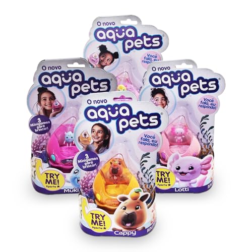 Brinquedo Aquapets Pet Interativo Modelos Sortidos - BR2501