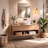 BAIKAL Espejo de Baño | 70x80cm | Espejo Baño Rectangular | Varias medidas...