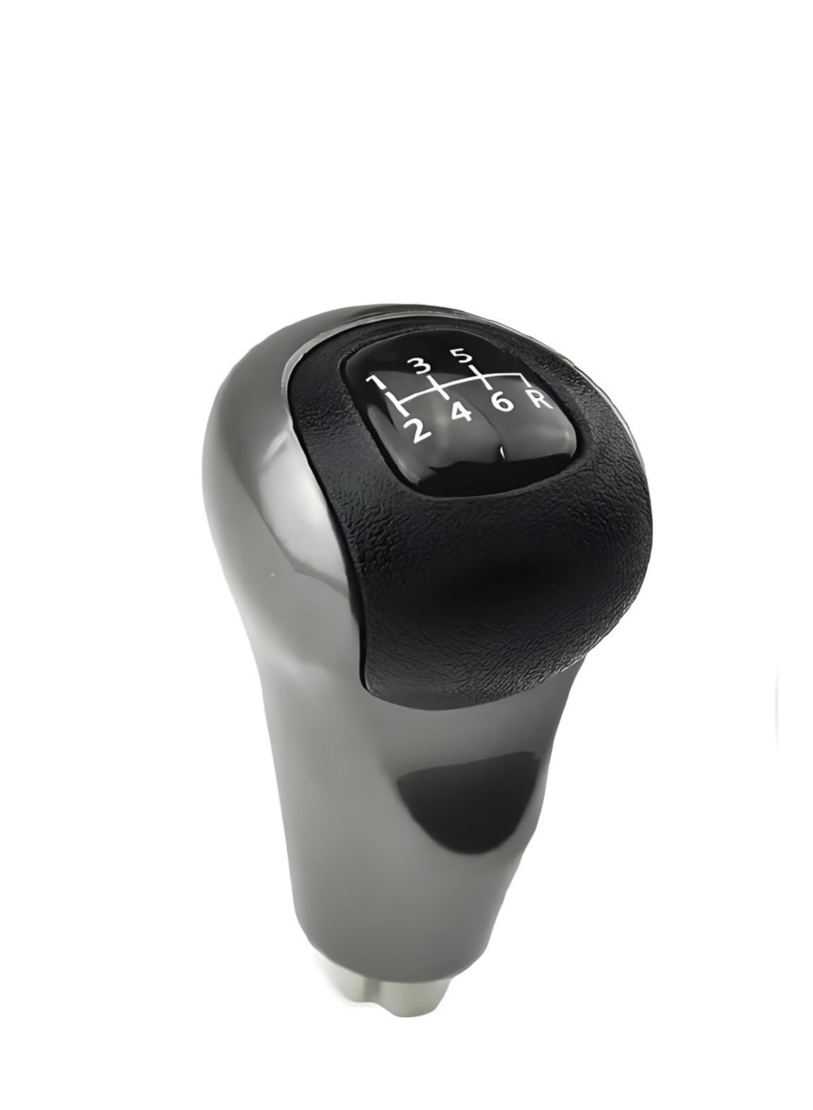 Grozzy Universal Shifter Handle Gear Shift Knob Replacement 54102-SNA-A01 for Honda for Civic DX EX LX 2006 2007 2008 2009 2010 2011(Black)