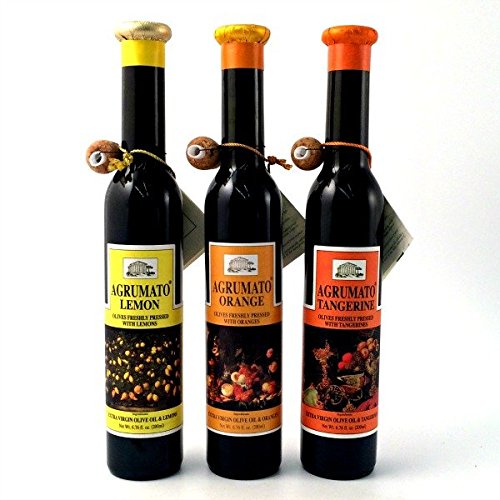 Agrumato Lemon, Tangerine, Orange, Extra Virgin Olive Oil Gift Set