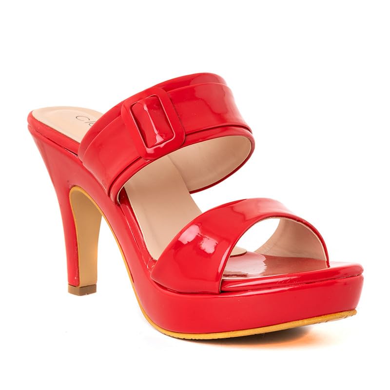 Khadim'sCleo High Heel Cone Slip On Sandal for Women