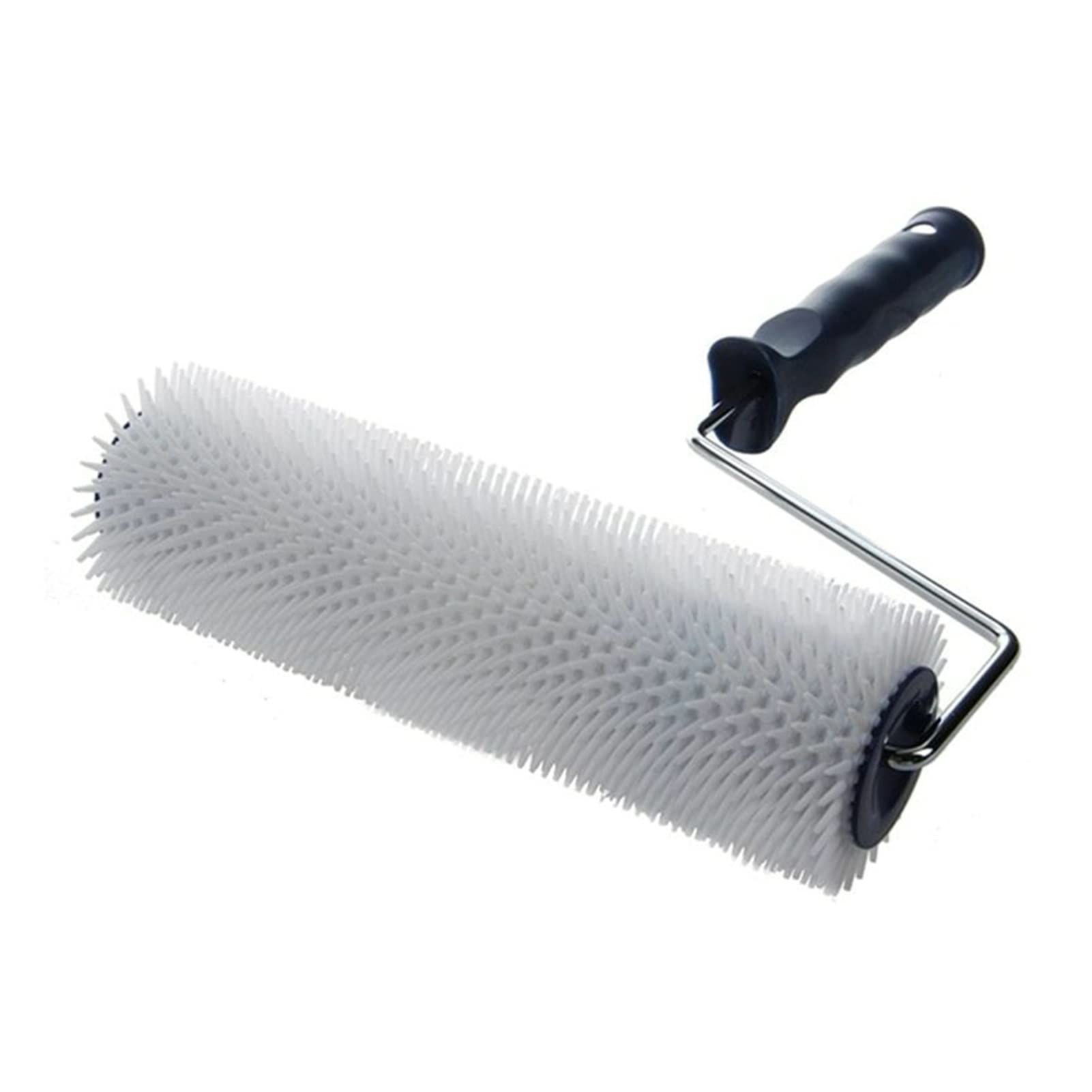 NUPONOTool Self Leveling Cement Professional Paint Practical Spiked Brush Roller Plastic Handle Defoaming Portable Bubble Remove