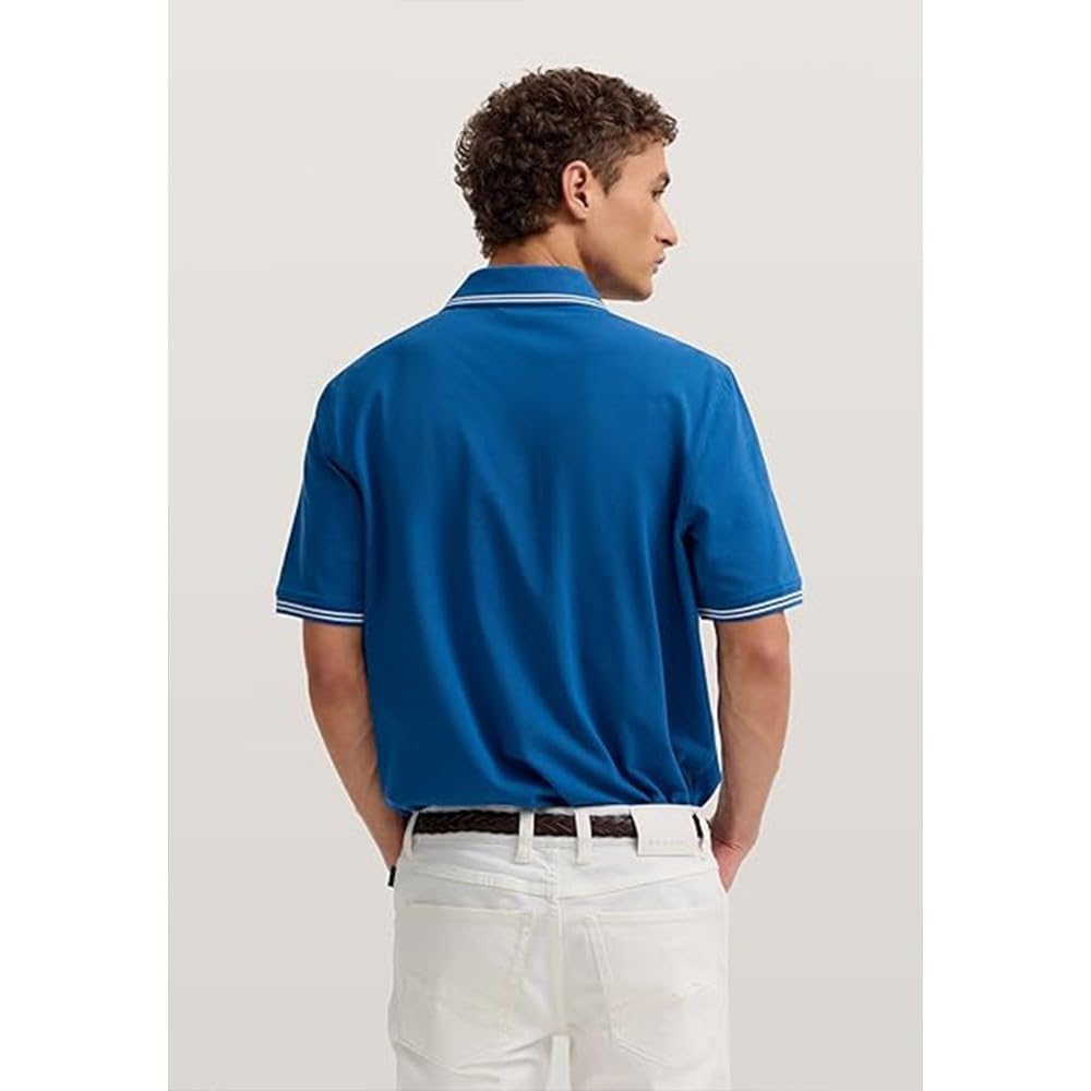 bugatti Polo Uomo in 100% Cotone Piquét 15001e