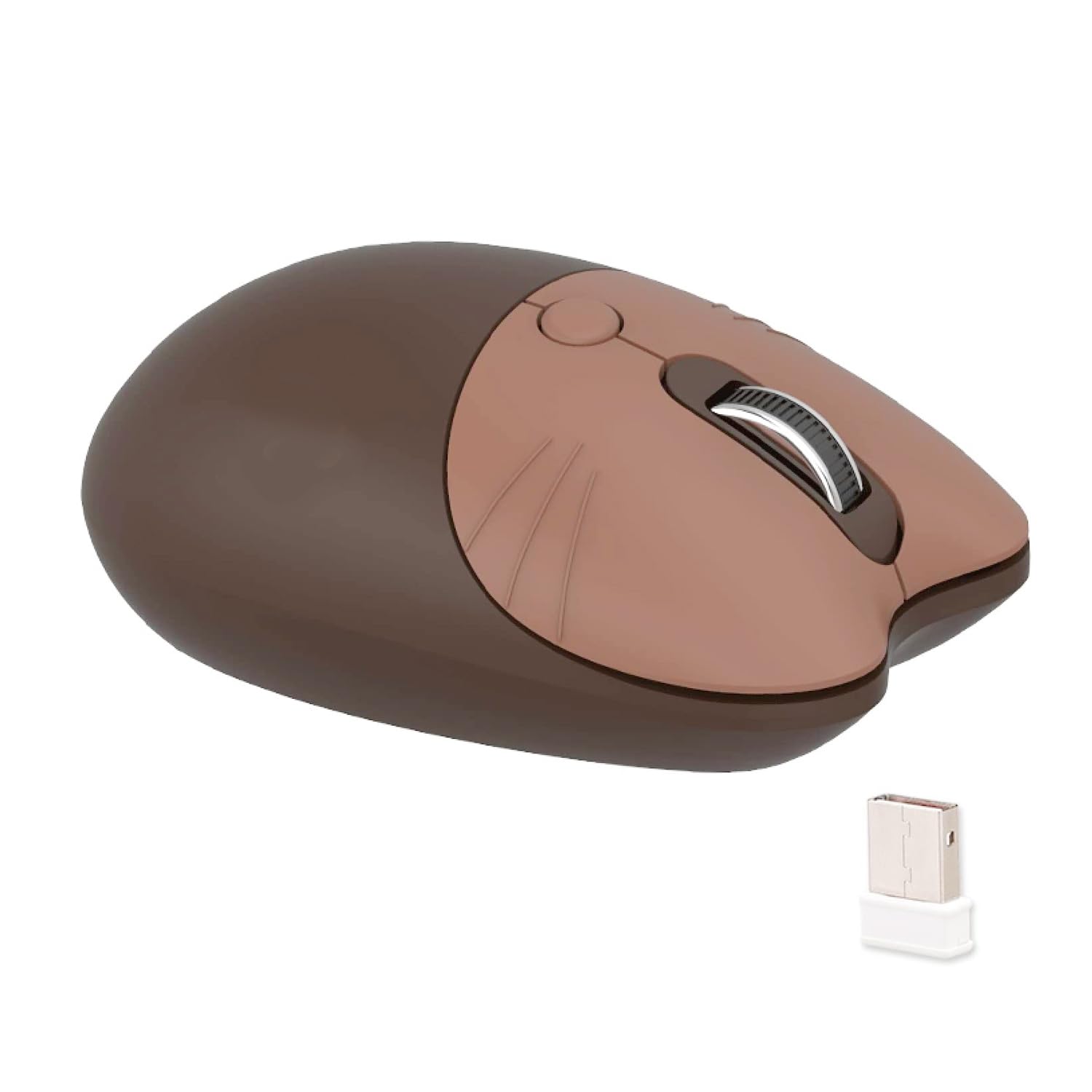 Amazon | 2.4Ghz USBワイヤレスマウス M3 可愛い猫のデザイン 静音