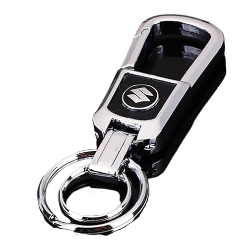 YZWDSFP Car Keychain for Suzuki, Auto Keychain with Zinc Alloy Keyrings, Men Women for Key Fob Birthday Gifting Car Accessories,OneSize-C