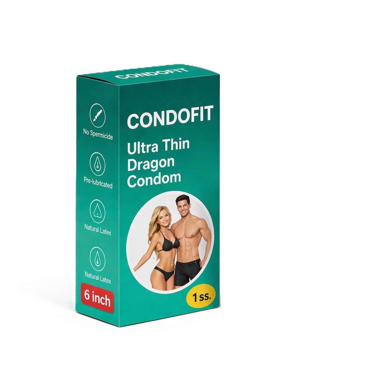 ultra thin smooth condom | natural latex | comfortable fit | lubricated | electronically tested | 1 piece