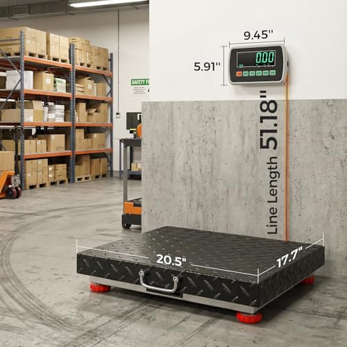 Báscula de piso Bonvoisin capacidad 660 lbs acero inox miniatura 3