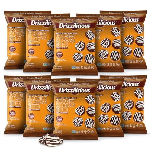 Drizzilicious Small Cookies & Cream 10 x 21g
