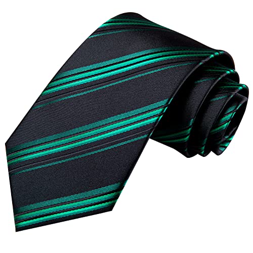 Image of Hi-Tie Men 63inches Tie Set Extra Long Necktie Paisley Tie Pocket Suqare Cufflinks Big and Tall Men Tie