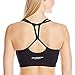 Skechers Active Women's Checkered Texture Seamless Bra, Black, Large
