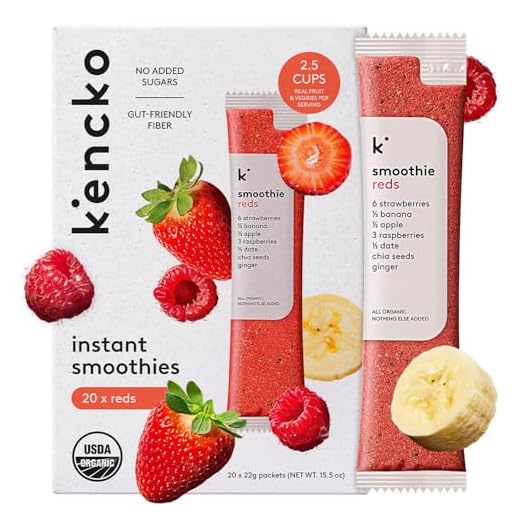 kencko Reds Instant Smoothie Packets