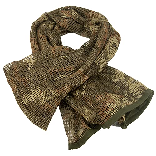 HYOUT Écharpe tactique militaire camouflage forêt voile sniper désert Shemagh pour jeux de guerre sports de plein air