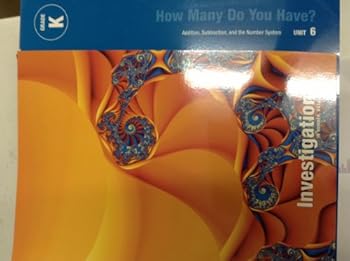 Unknown Binding Teacher's Guide Investigations in Number, Data, and Space Grade K Unit 6: How Many Do You Have Isbn 9780328600007 03286000008 Book