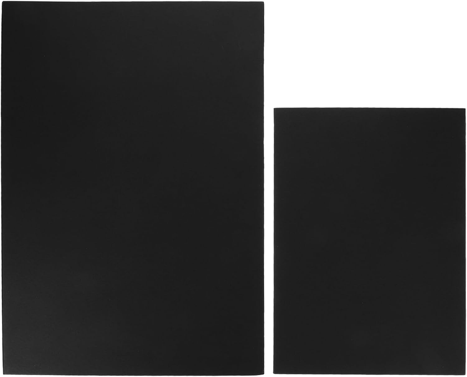 2pcs Photography Reflector Boards Set, Foldable White and Black Silver Reflective Cardboard for Camera Lighting, Portable Light Reflectors for Studio and Outdoor Photo Shoots