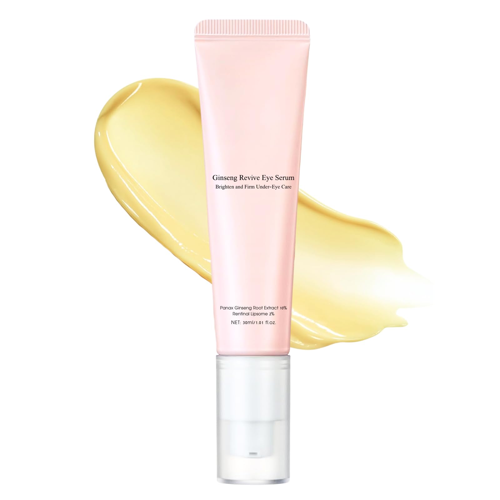 Revive Eye Serum: Ginseng + Retinal, Korean Eye Cream for Dark Circles and Puffy Eyes, Anti Wrinkle Eye Cream, Anti Aging Under Eye Cream, Eye Bags Remover, Eye Serum for All Skin Types