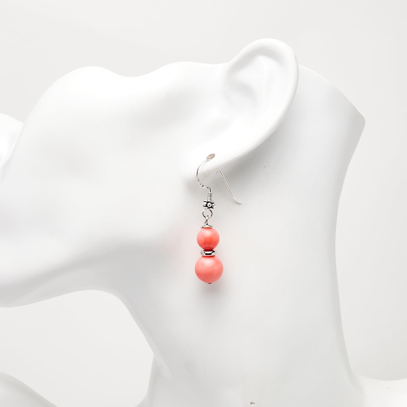 Orecchini da donna fatti a Mano con Doppia ietra preziosa e orecchini pendenti in argento sterling - Idee regalo per le donne
