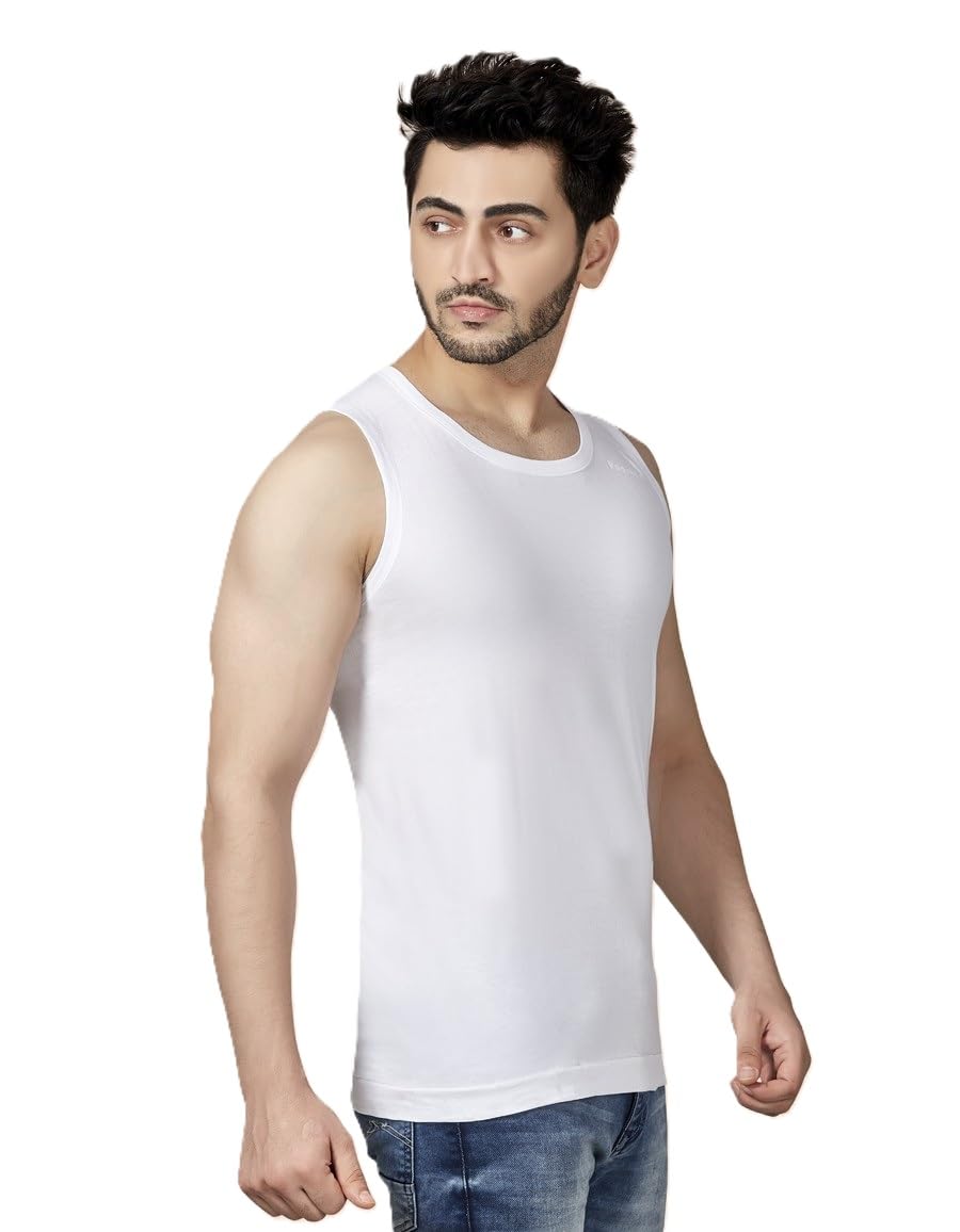 poomex Men's Cotton Premium CP Vest (Pack of 5) (Premium CP)-picture-24