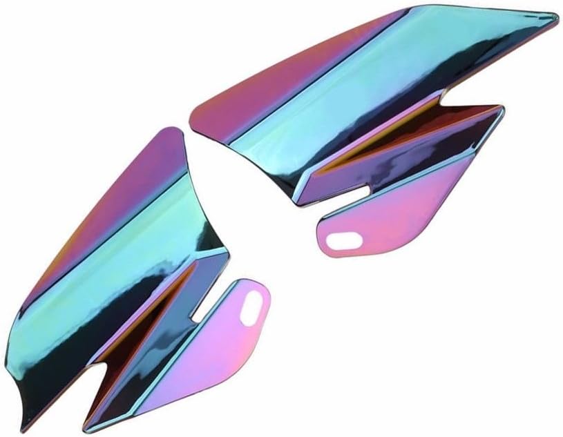 Motorcycle Saddle Shield Air Heat Deflector for 2008 Harley Touring Electra Glide Road Glide Road King Street Glide FLHT FLHR FLTR Electra (Iridium)