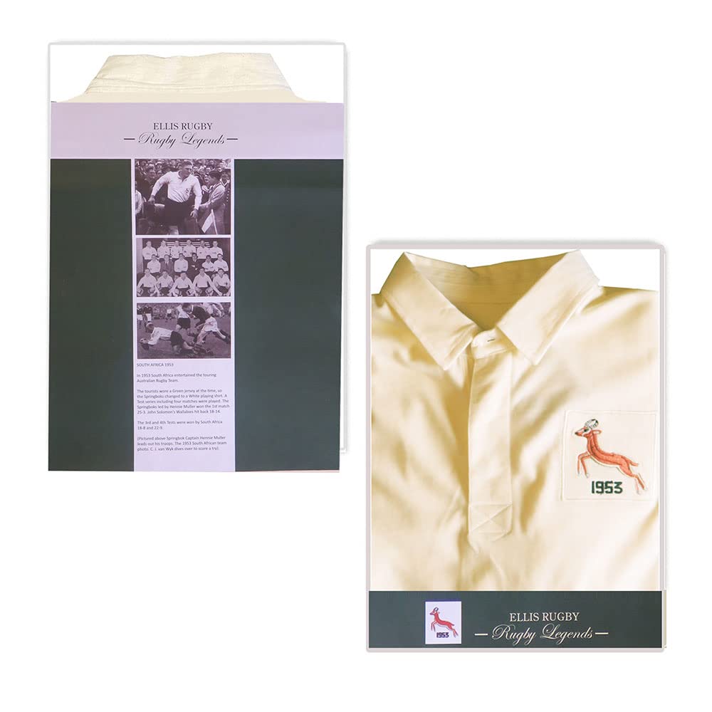 Maillot Springboks Rugby 1953 Afrique du Sud