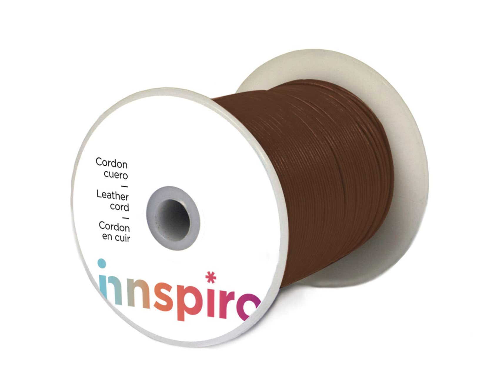Cordon en cuir naturel grenat 1,0 mm anti-rupture pour réparer et enfiler vos colliers de 100m