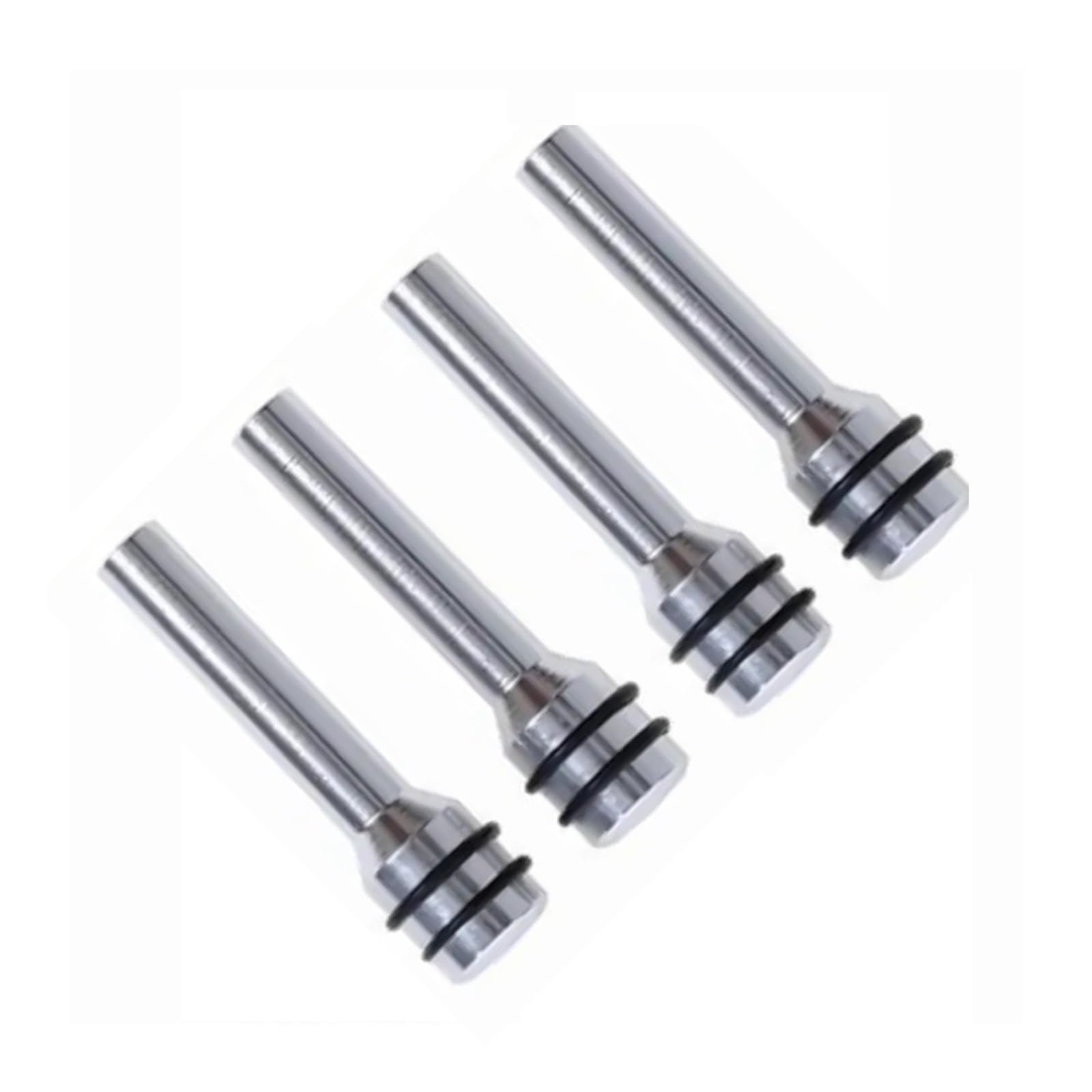 Aoicxb Silver Door Lock,4Pcs Car Door Lock Pin Door Lock Rod 49Mm Knob Pull Security Insurance Auto Universal Security Door Lock Picking Latch Pins(4Pcs)(Silver)