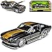 Ford Mustang Shelby GT500 1967 Eleanor Schwarz mit Gold Coupe 1/24 Maisto Modell Auto